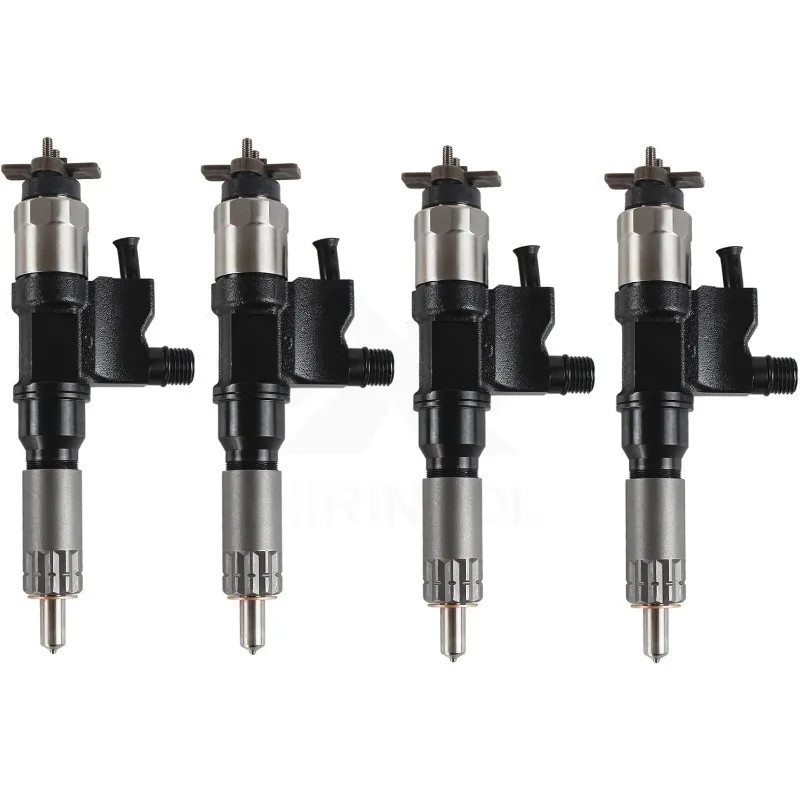 4PCS Fuel Injector 0950006366 For Denso Isuzu 6HK1 4HK1 4HK1-TCC 4HK1-TCS 5.2L