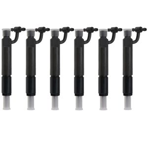 6PCS Fuel Injector 6202-13-3110 For Komatsu 4D95S-1 4D95LE-1 S4D95L-1 SA6D95L-1