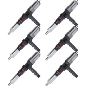 6PCS Fuel Injector 095000-0560 For Denso Komatsu SA60140 PC200-7 PC300-7 PC400-7