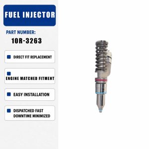 1PCS Fuel Injector Assembly 10R-3263 For Caterpillar CAT C15 Engine