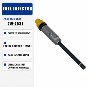 7W-7031 1PCS Fuel injector For Caterpillar CAT 3406C 3412C Generator Sets