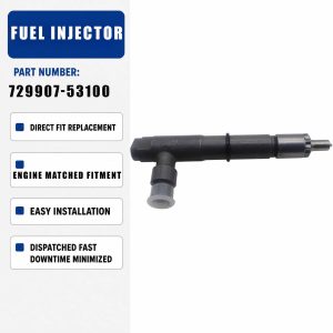 729907-53100 1PCS Fuel Injector For Yanmar 4TNV98-QFY 4TNV98-SBF 4TNV98-SBK