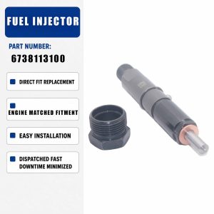 1PCS Fuel injector FIB1319SN For KOMATSU PC160LC-7B 3.9L [SAA4D102E-2] 111 H/P