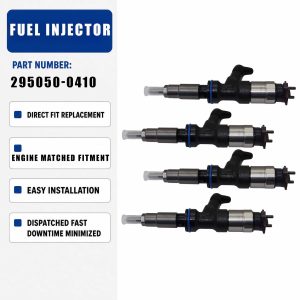 4PCS Fuel Injector 370-7286 For Caterpillar CAT CW-34 Tire Rollers
