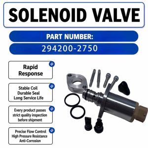 Solenoid Valve 294200-2750 For Isuzu 4JK1 4JJ1 Mitsubishi Diesel
