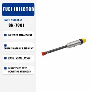 1PCS Fuel injector 8N-7001 For Caterpillar CAT 950B/950E 936 936E 966D 966E