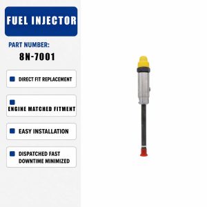1PCS Fuel injector 8N-7001 For Caterpillar CAT Engine 3306 3306B Excavator 215