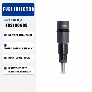 1PCS Fuel injector 0432193635 For Cummins Ram 2500 3500 5.9L L6 Engine