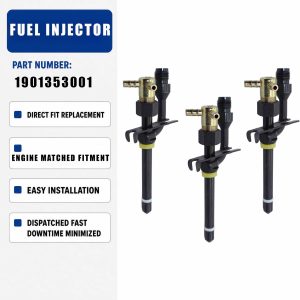 19013-53001 1901353001 3PCS Fuel Injector For Kubota L2850F L3450DT M4030DT