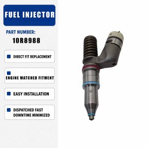 1PCS Fuel Injector 10R-8988 For Caterpillar CAT C18 C27 C32 Engine SR4 SR5 SR4B