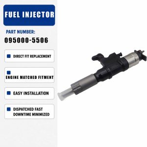 9709500550 1PCS Fuel Injector For Isuzu 4HL1 4.8L 6HL1 7.8L Engine FRR FSR FTR