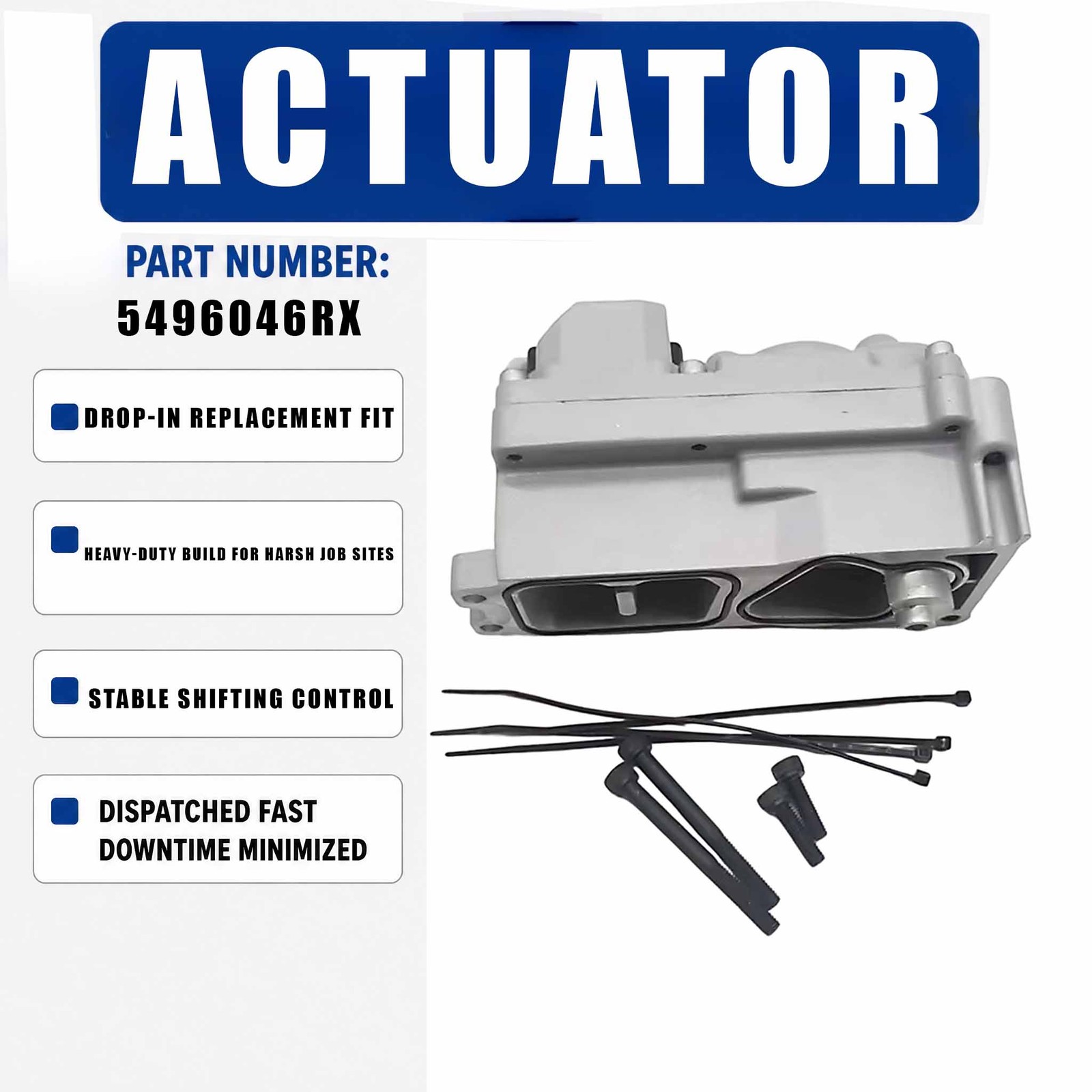 24V Turbo Eletronic Actuator 3788939 For Cummins 6.7L ISC/ISL Engine for 2013