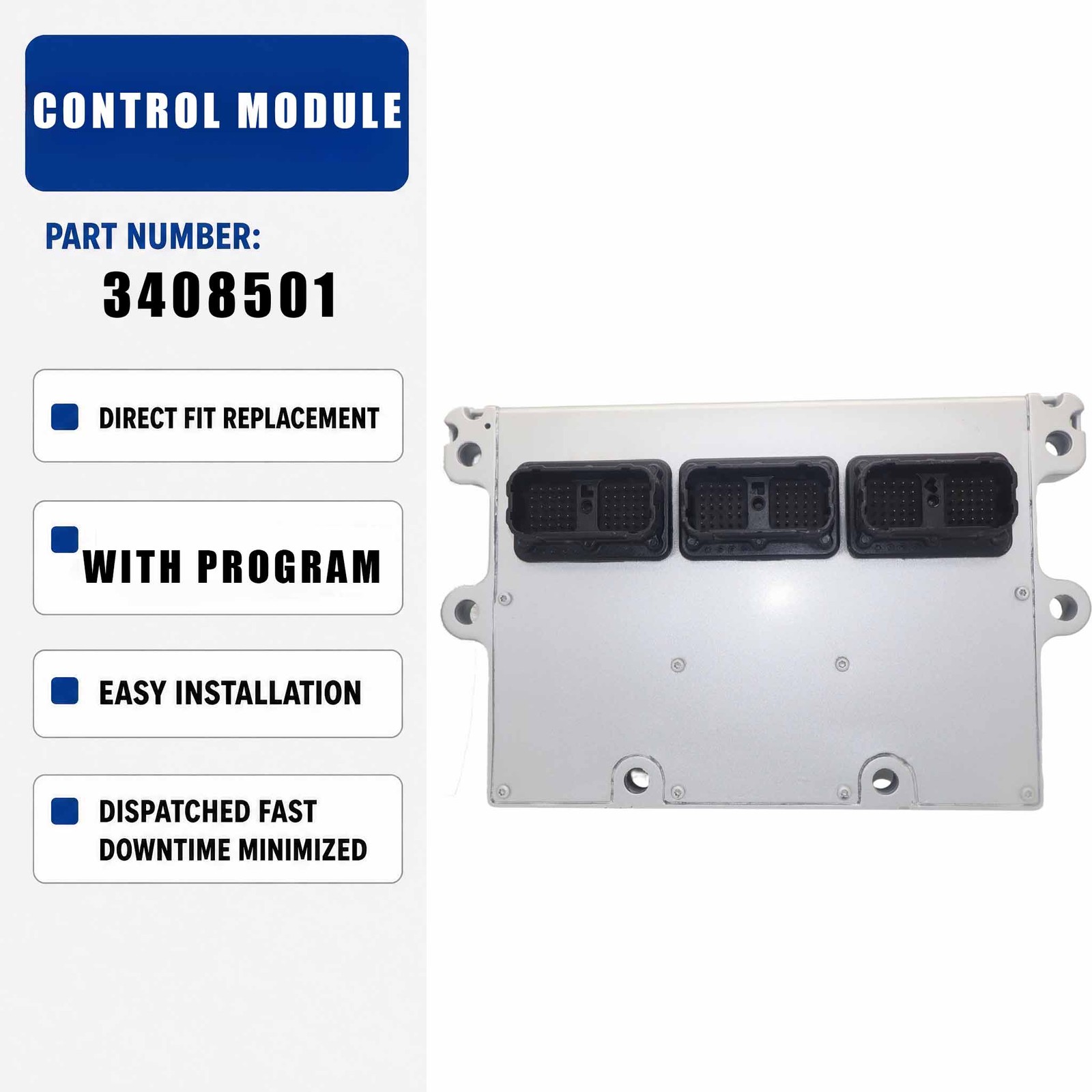 With Programmed ECU ECM Controller Electronic Control Module P3408501 For