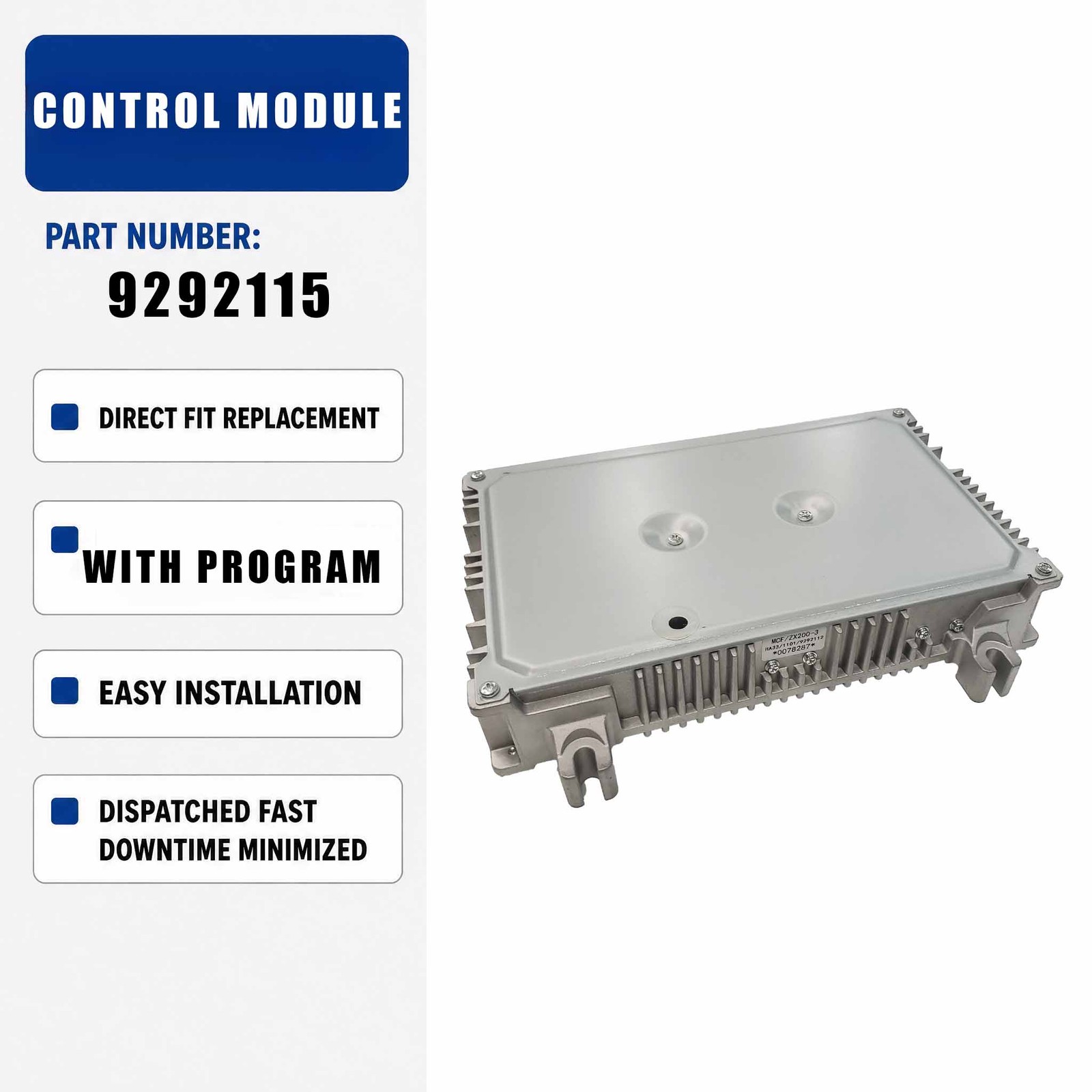 Excavator ECU Controller 9292115 For Hitachi ZX200-3 ZX210-3 ZX240-3 ZX250