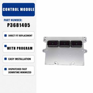 Electronic control module with ECU program ECM P3681405 For Cummins ISM ISX