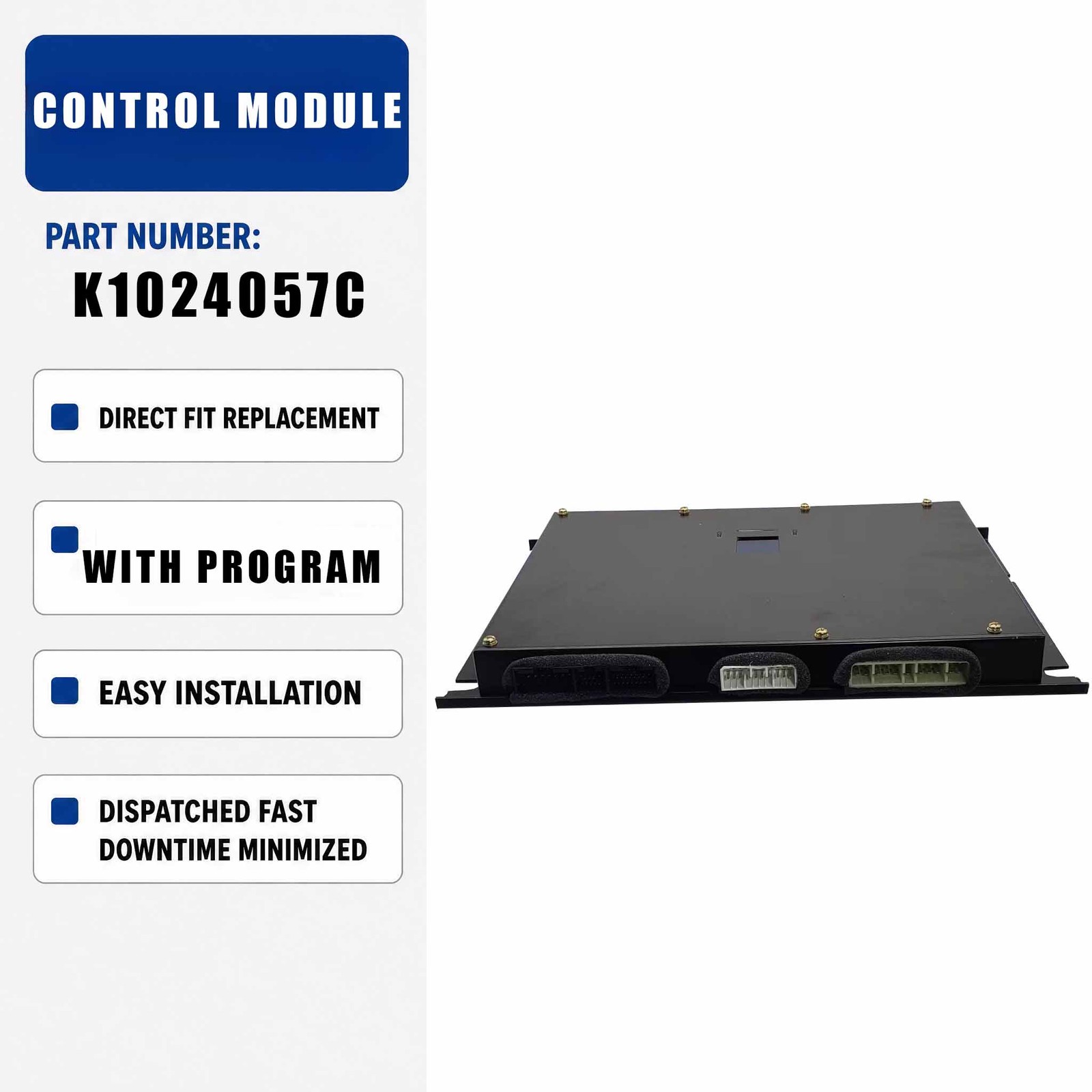 Excavator ECU Controller 300611-00214 For Doosan Daewoo DX140W DX160W TIER-III