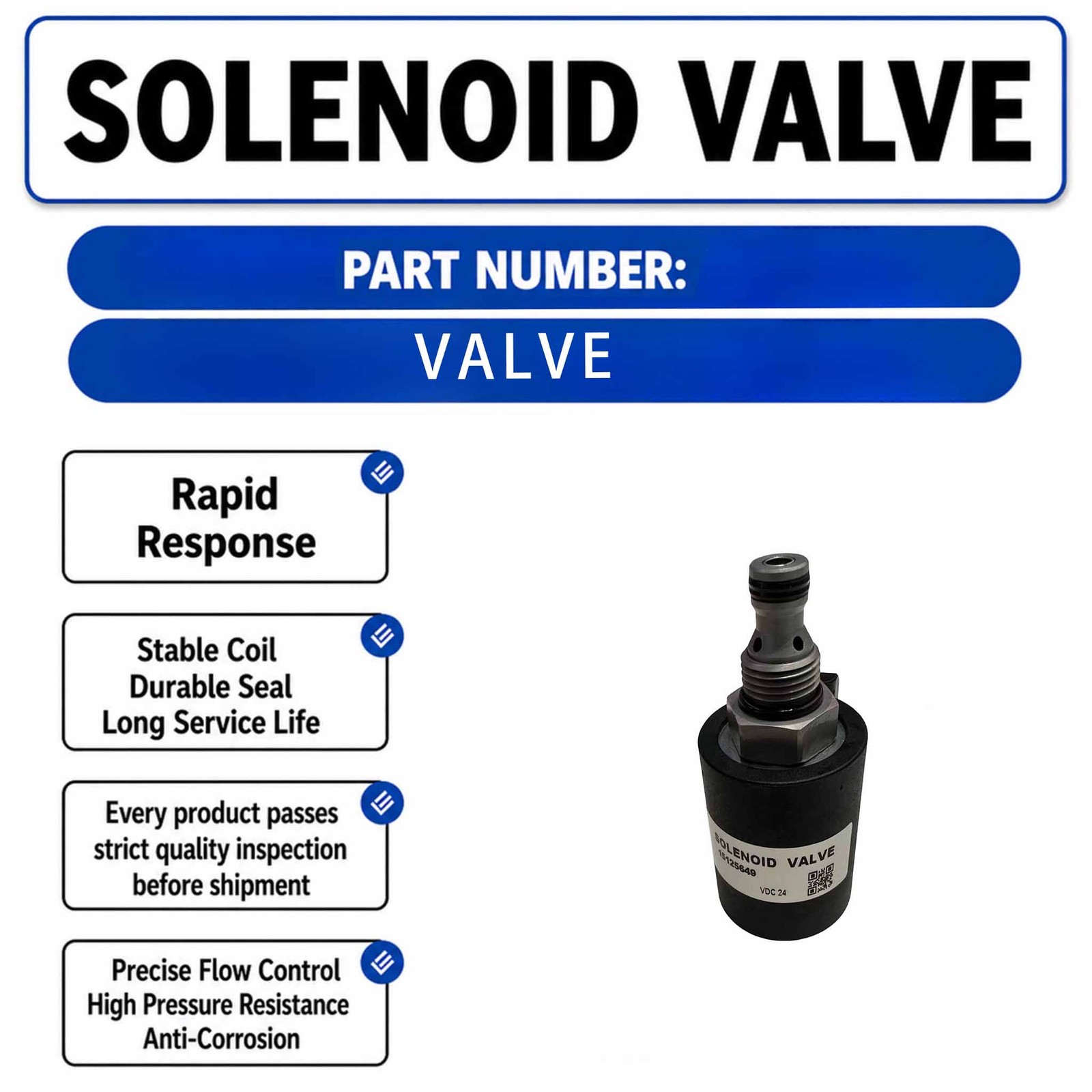 Proportional Valve 15125649 For Volvo A25E A25F A30E A35G Articulated Hauler