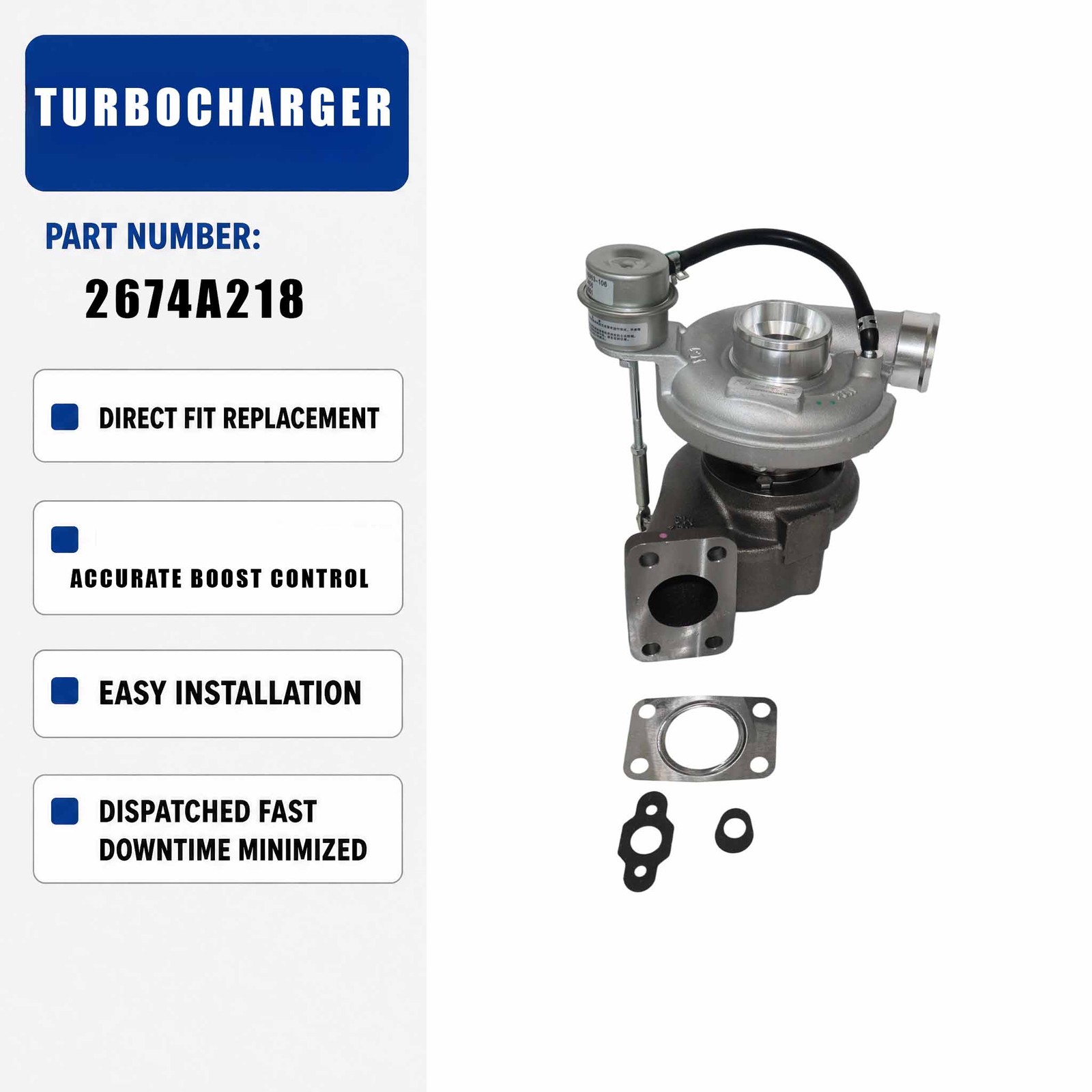 Turbo GT2556S Turbocharger 3269153 For Caterpillar CAT Backhoe loader 414E 416D