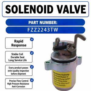04272619 12V solenoid valve For Deutz 1011 1011F