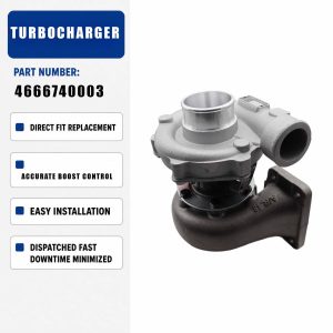4666740007 Turbo Turbocharger For JCB 216-2 214S-SM 4CX444SM SP 35 540-120 520