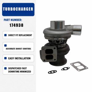 Turbocharger MTS2988NM MTS7853AV 174994 For Caterpillar CAT MD5075 MD5075C