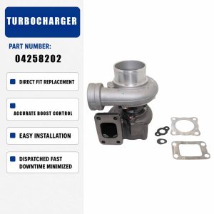 Turbocharger 04293692 MTS1352BH 20508635 For Deutz 4.0L BF4M2012C TD420VE Engine