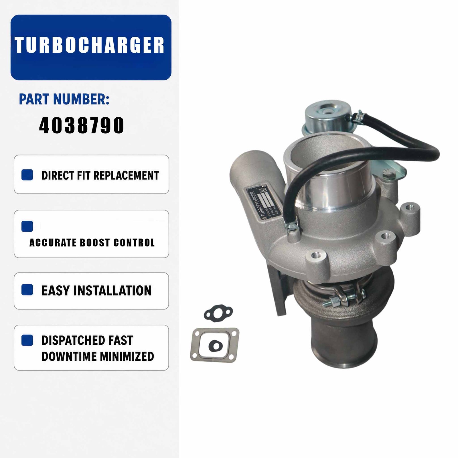 Turbo HX25W Turbocharger 3599356 6737818290 MTL1629RF For Komatsu PC100 PC200