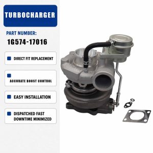 1G574–17014 Turbo HX55WM Turbocharger For Kubota V3800 Engine A47GT D3502