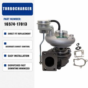 Turbo Turbocharger 1J583-17014 For Kubota V3800 Engine M95 M96 M8540 M9540