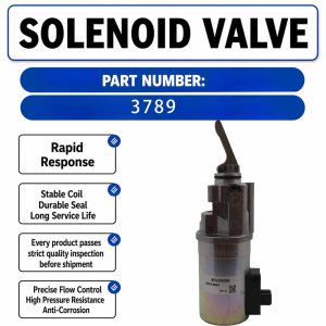 0211 3789 02113789 24V Solenoid valve For Deutz Series 1013 2013 1012 2012