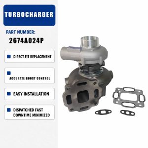3523299 2674A024 Turbocharger For Perkins Marine Engine T6.354.4 T6.3544M