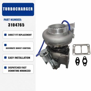 Turbocharger 7610640001 For CUMMINS QSX15 ISX15 Industrial Engines