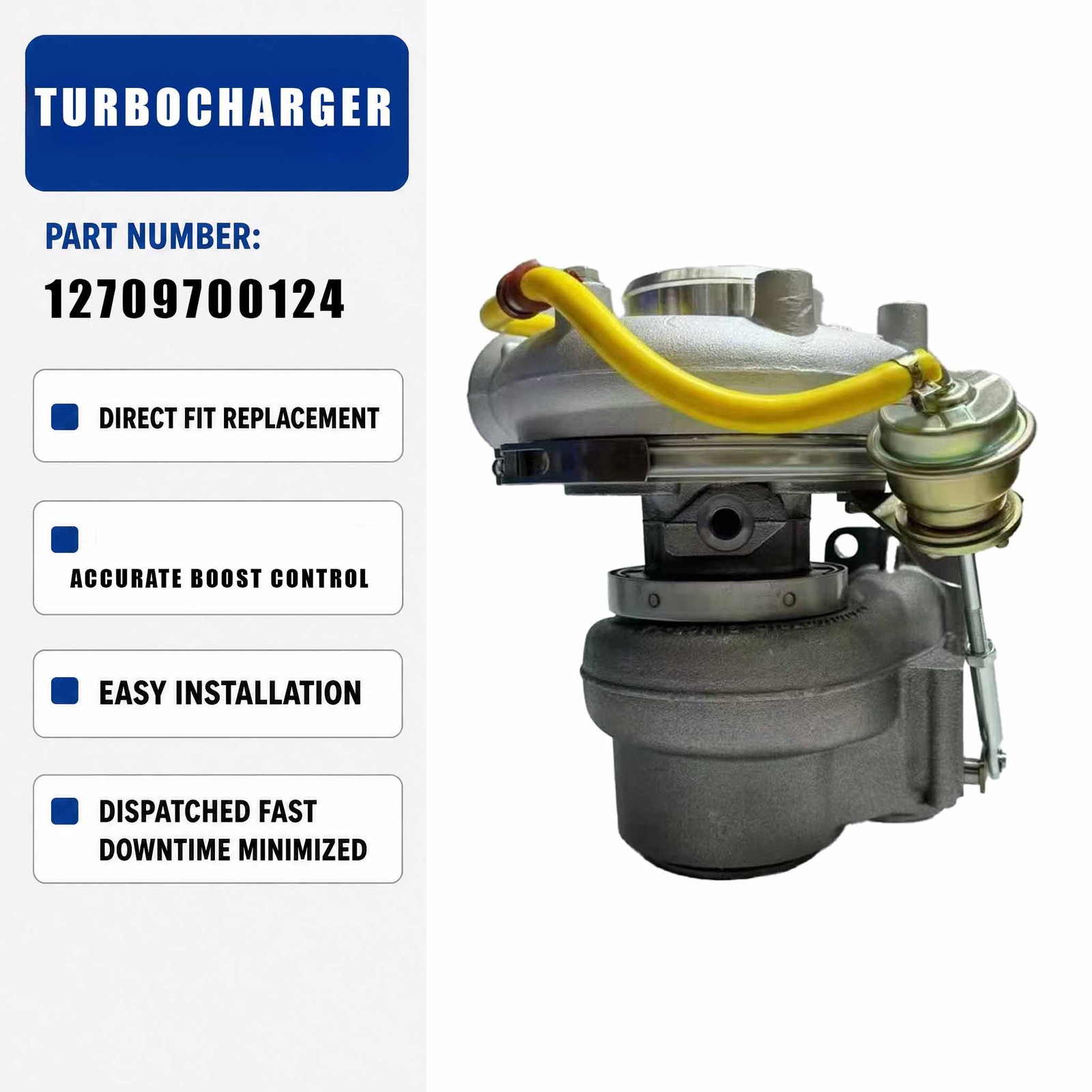 Turbocharger 04913771KZ For DEUTZ Industrial engine 7.8L TCD 335 HP 2014