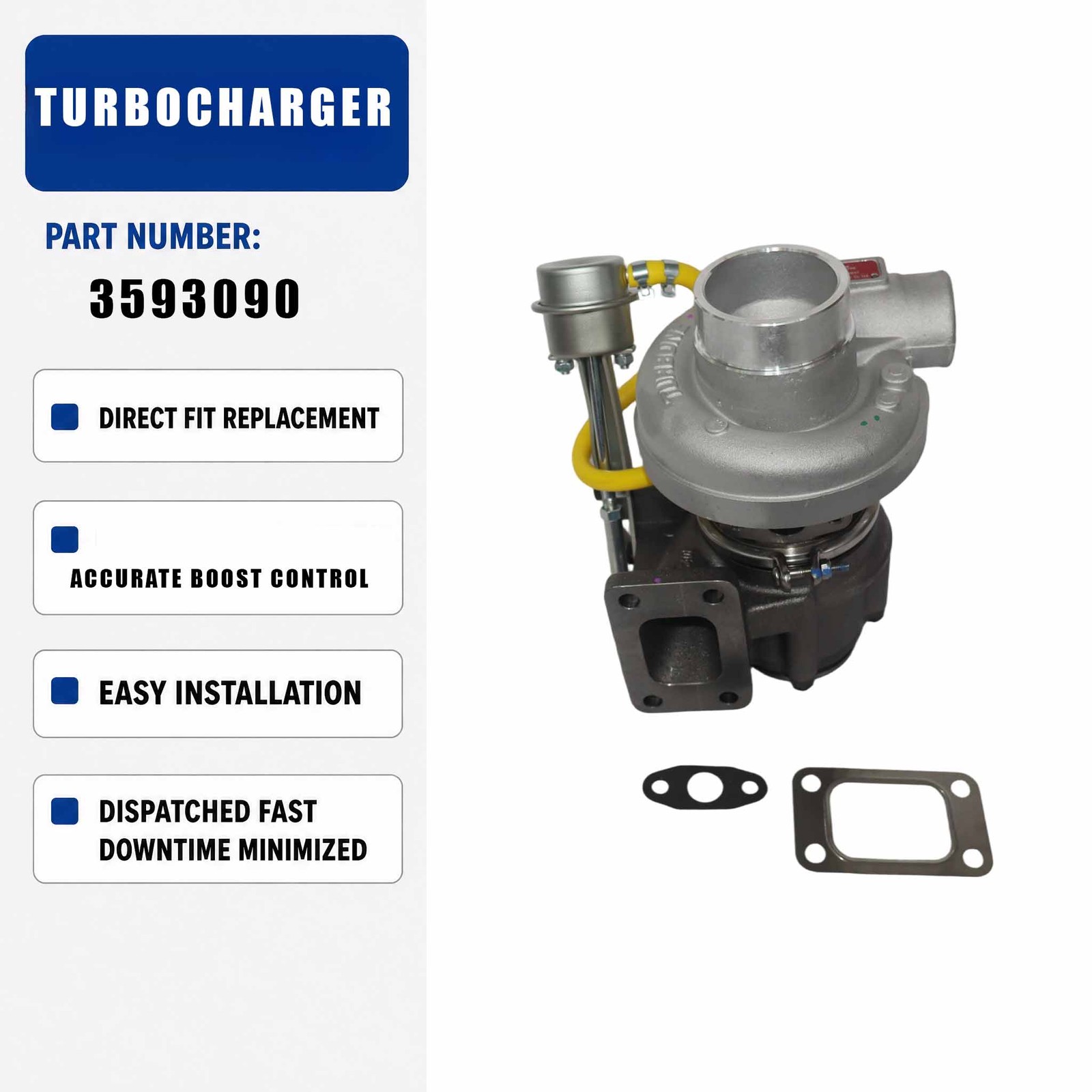 Turbo HX30W Turbocharger J802798 For Komatsu PC150-6K PC160-6K PC180LC-6K