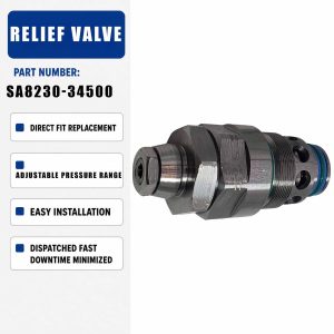 XJBN-01331 SA8230-34500 Relief Valve For Volvo EC460 Excavator