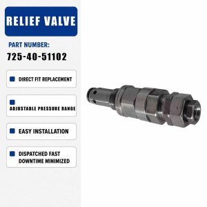 725-40-51102 RELIEF VALVE For KOMATSU PC200-6 PC200LC-6
