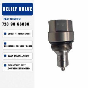723-90-66800 Relief Valve For Komatsu PC200 PC240 PC290 PC490