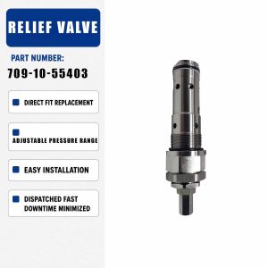 Relief Valve 7091055403 For Komatsu PC1000 PC1000SE PC1000SP PC1100 PC1100SE