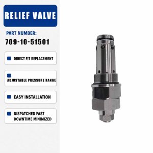 709-10-51501 RELIEF VALVE For KOMATSU WA600-3D WA600-3