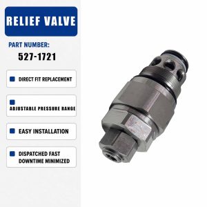 527-1721 Relief Valve For Caterpillar CAT MH3050 MH3032 MH3040 Material