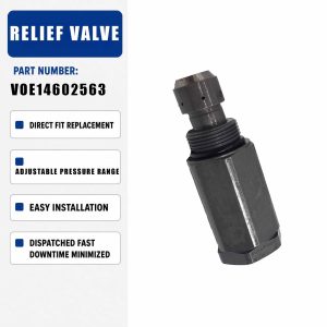 Relief valve VOE14602563 For Volvo EC200B EC200D EC210B EC210D EC240B EC240C