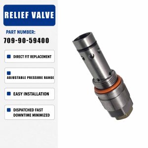 Relief Valve 709-90-59400 For Komatsu PC300-5 PC400-5 PC600-8