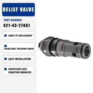 Relief Valve 421-43-27461 For KOMATSU WA600-6 WA500-6
