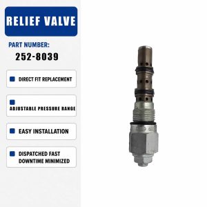 Pressure Reducing Relief Valve 252-8039 For Caterpillar 980G II 972G 962G II