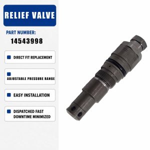 Main Relief Valve 14543998 For Volvo EC200B EC210B EC240B EC240C EC290B