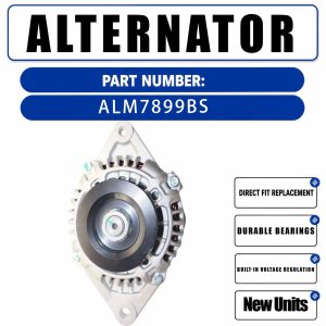 12V 80A Alternator A005TA7899 For Kubota M120/5 CYL DIESEL Industrial Engines