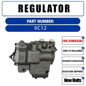 9C12 Regulator For K3V140DT Kawasaki Hydraulic Pump