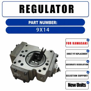 9X14 Regulator For Kawasaki K3V112DTP Hydraulic Pump