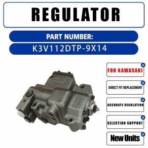 K3V112DTP-9X14 Regulator For Kawasaki Hydraulic Pump