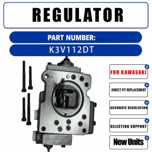 K3V112DT 9C12 K3V112DT-9C12 Hydraulic Pump Regulator For JCB SH200-Z3 200-1
